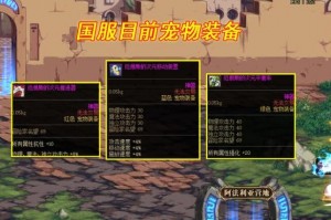 2017dnf守护者属性_dnf2017宠物装备属性