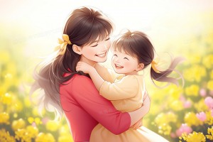 妈妈和女儿玩什么手游好，妈妈跟女儿的卡通头像